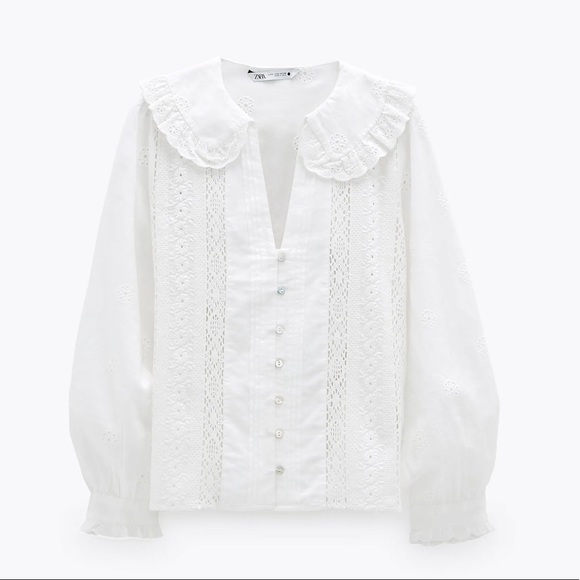 Zara blouse sz XS - Picture 2 of 4